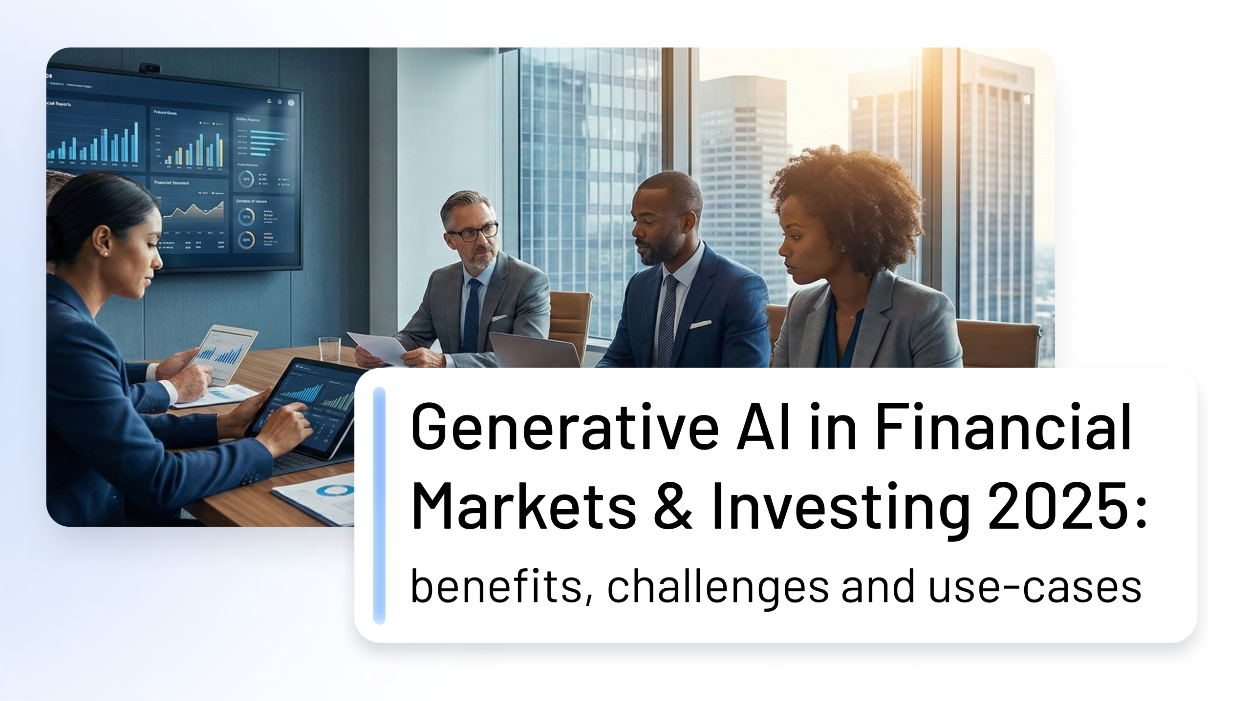 Generative AI in Financial Markets & Investing 2025